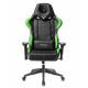 Кресло игровое геймерское Бюрократ VIKING 5 AERO LGREEN черный/салатовый искусственная кожа. Фото товара с разных ракурсов.