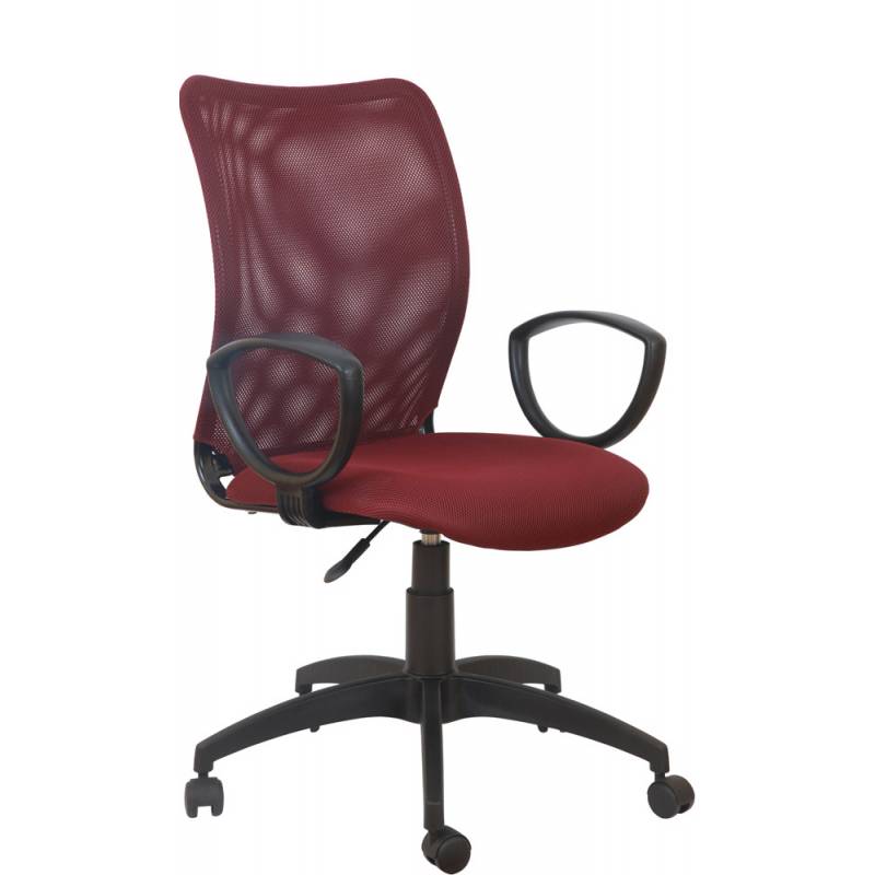 Кресло бюрократ СН-599 AXSN (Бордовое) главное фото