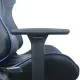 Игровое кресло  "GT Carbon GM-120", две подушки, экокожа, черное/синее, 531930. Фото товара с разных ракурсов.