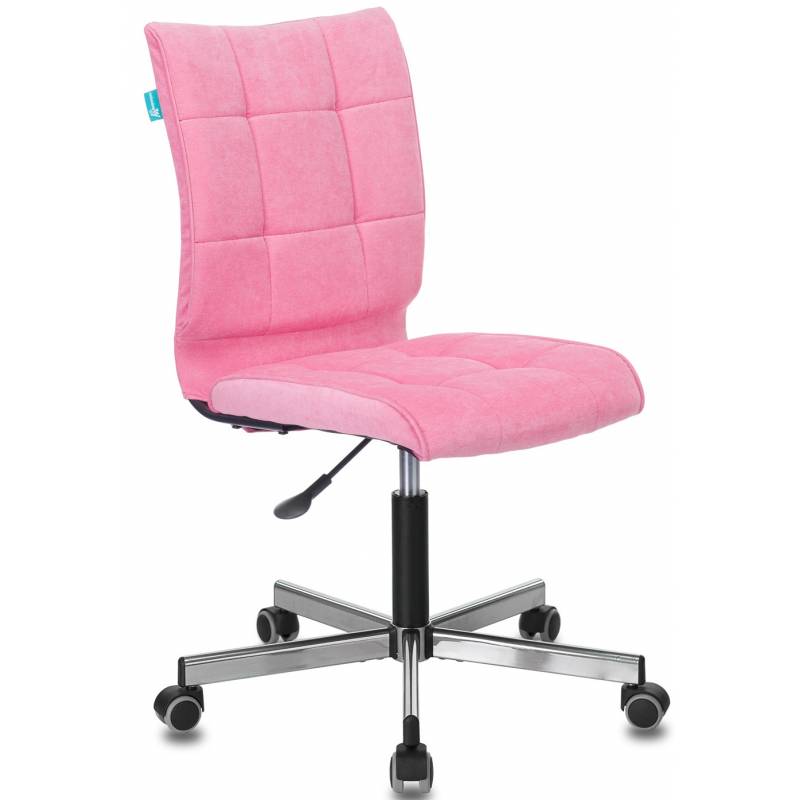 Кресло бюрократ CH-330M/Pink (Ткань Велюр) главное фото