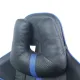 Игровое кресло  "GT Carbon GM-120", две подушки, экокожа, черное/синее, 531930. Фото товара с разных ракурсов.